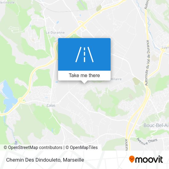 Chemin Des Dindouleto map
