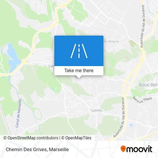 Chemin Des Grives map