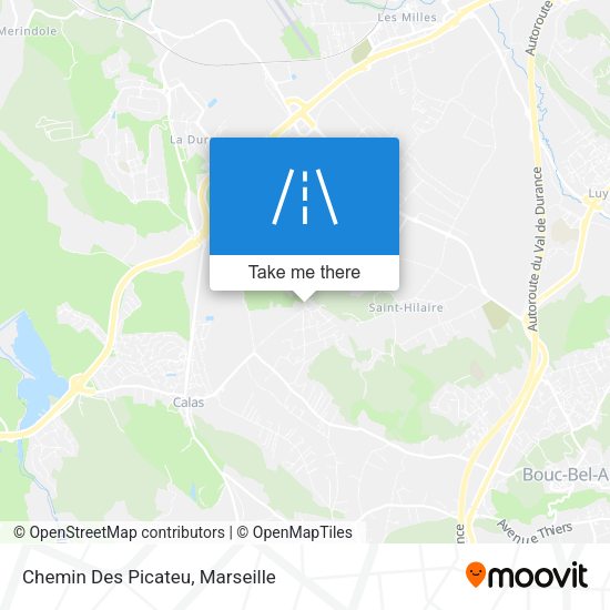 Chemin Des Picateu map