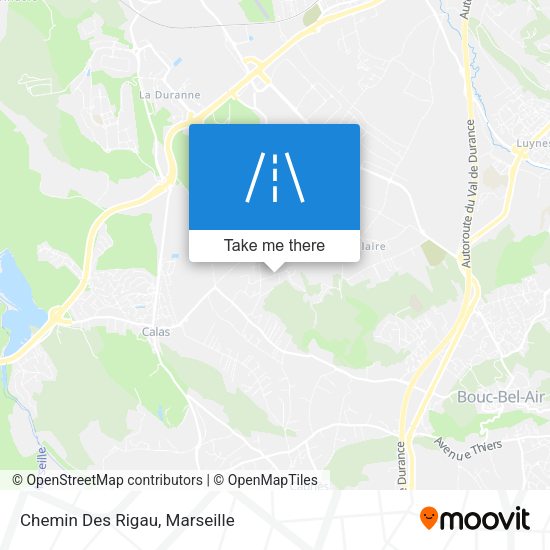 Chemin Des Rigau map