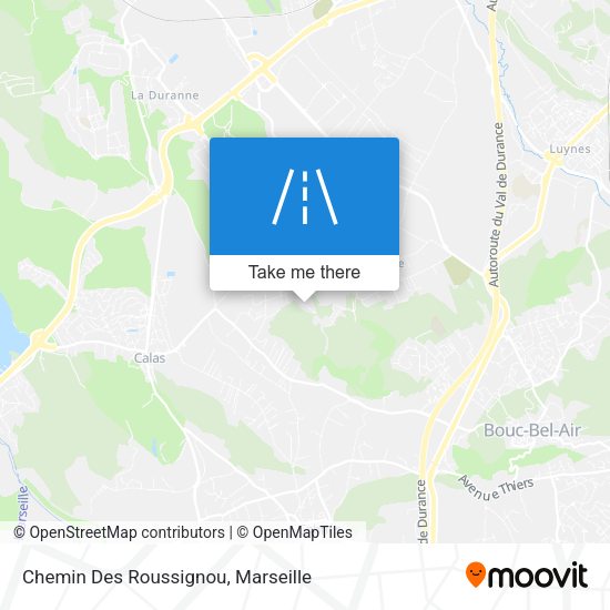 Chemin Des Roussignou map