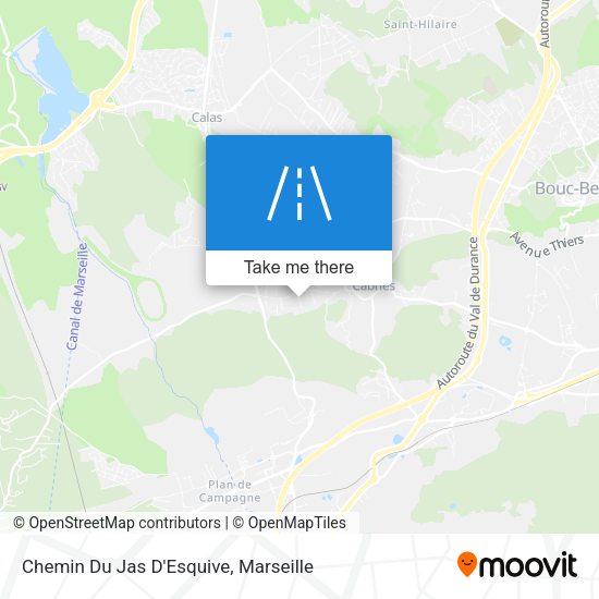 Chemin Du Jas D'Esquive map
