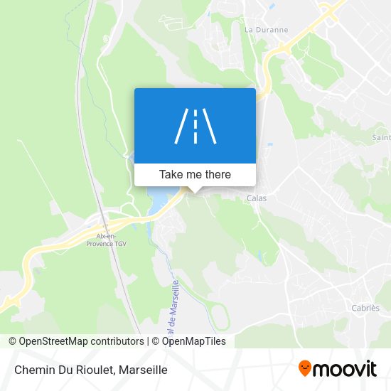 Chemin Du Rioulet map