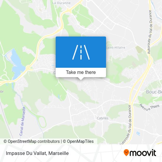 Impasse Du Vallat map