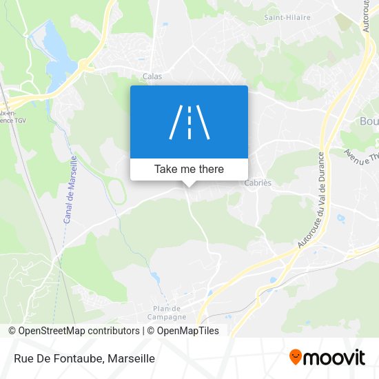 Rue De Fontaube map