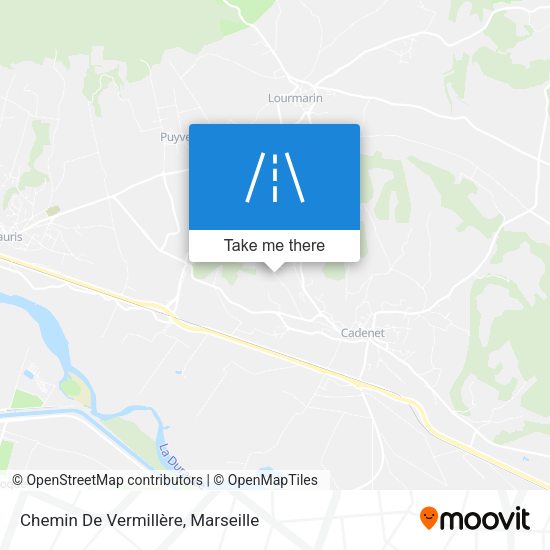Chemin De Vermillère map
