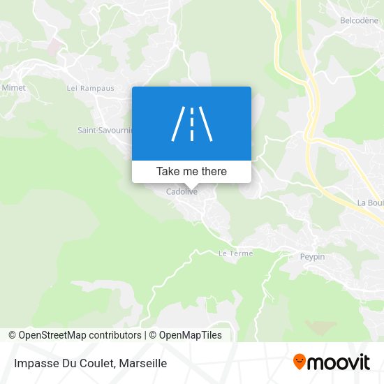 Impasse Du Coulet map