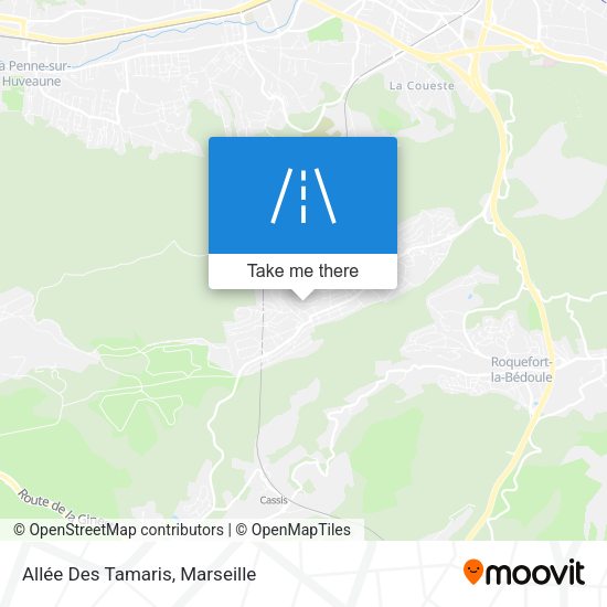 Allée Des Tamaris map