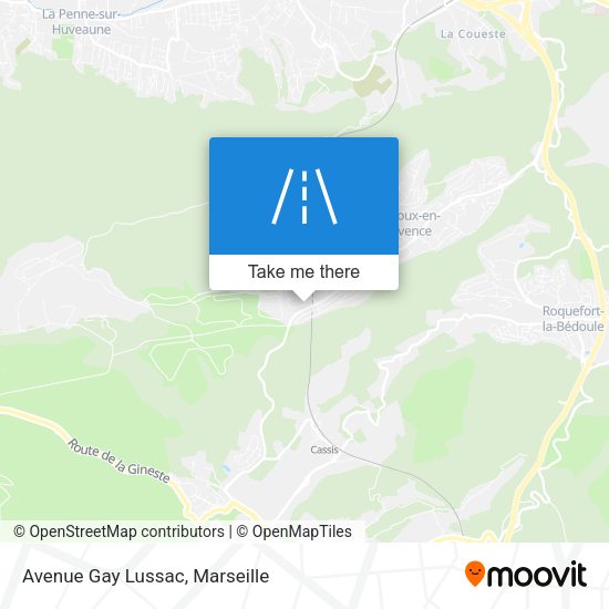 Avenue Gay Lussac map