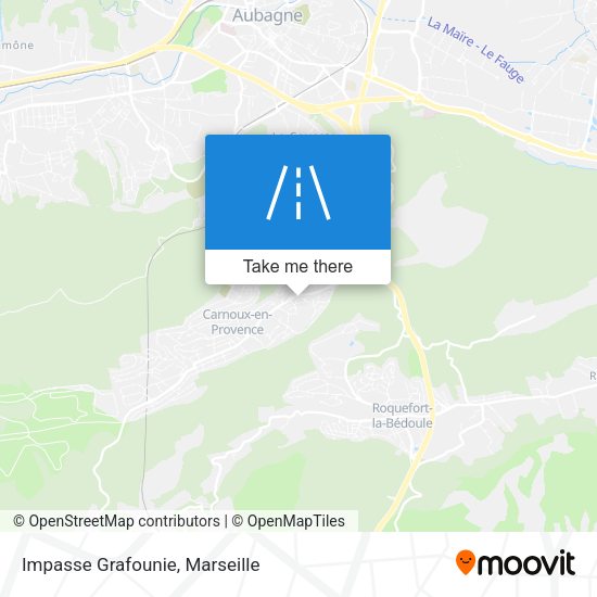 Impasse Grafounie map