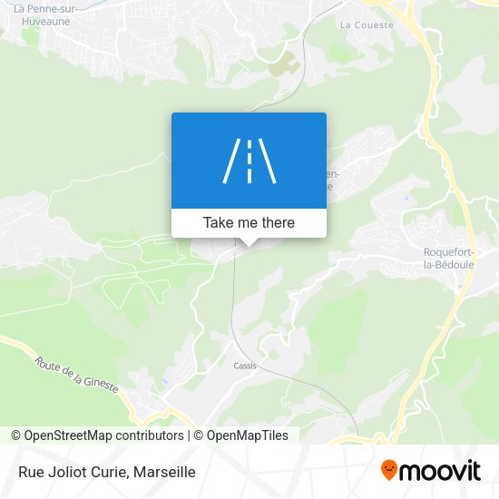 Rue Joliot Curie map