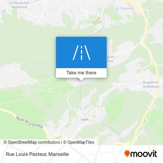Rue Louis Pasteur map