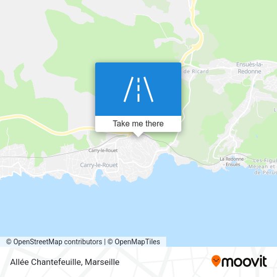 Allée Chantefeuille map