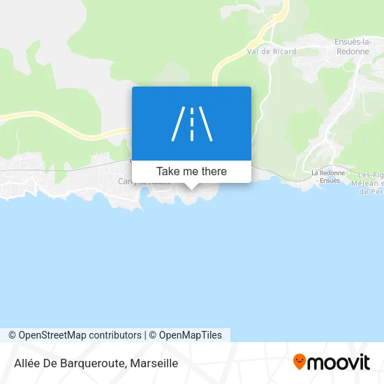 Allée De Barqueroute map
