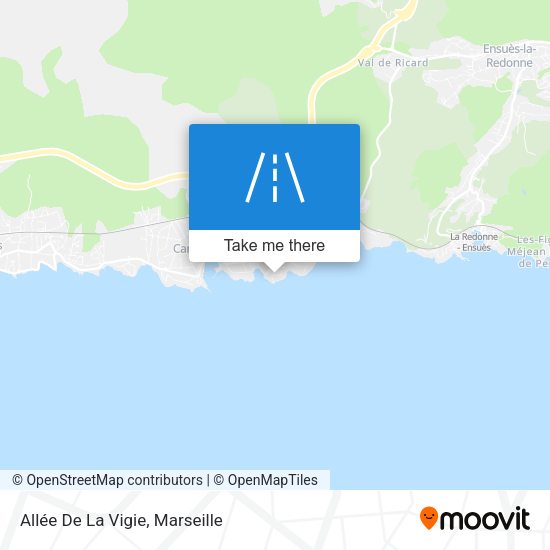 Allée De La Vigie map