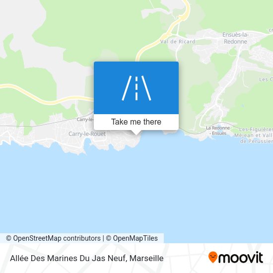 Allée Des Marines Du Jas Neuf map