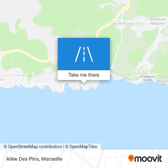 Allée Des Pins map