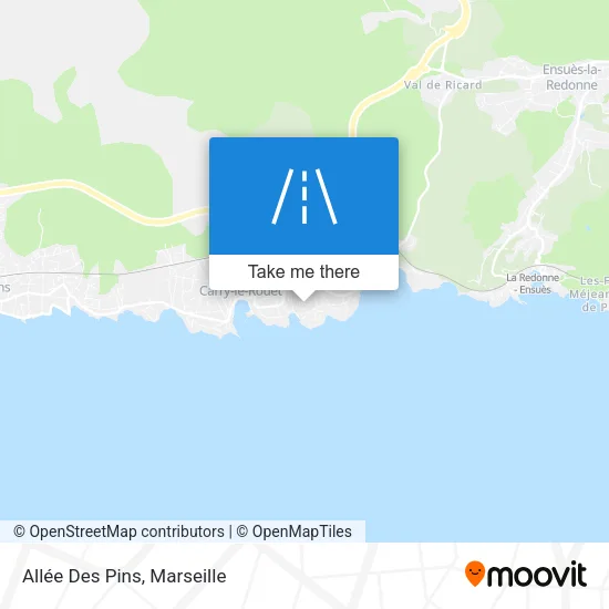 Allée Des Pins map