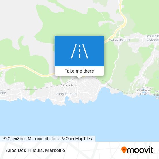 Allée Des Tilleuls map