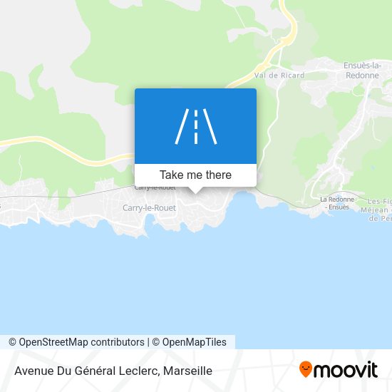 Avenue Du Général Leclerc map