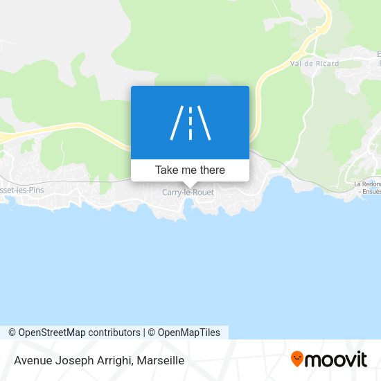 Avenue Joseph Arrighi map