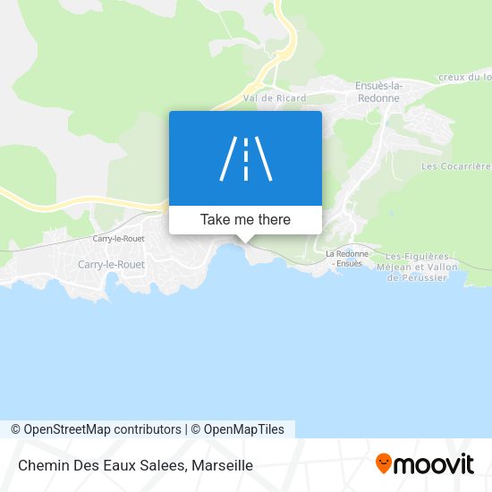 Chemin Des Eaux Salees map