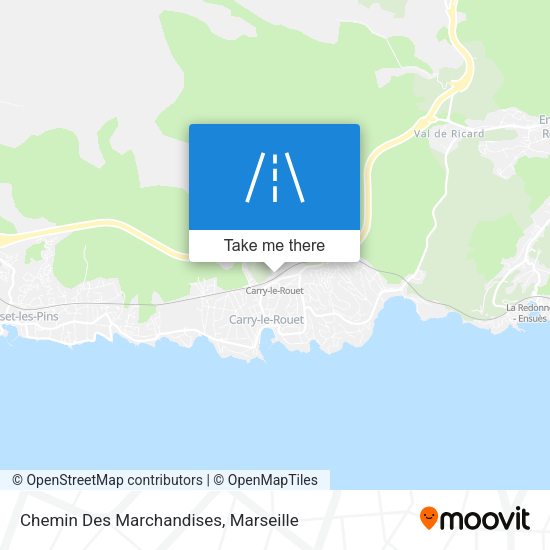 Chemin Des Marchandises map