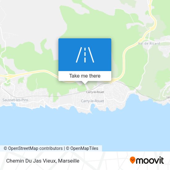 Chemin Du Jas Vieux map