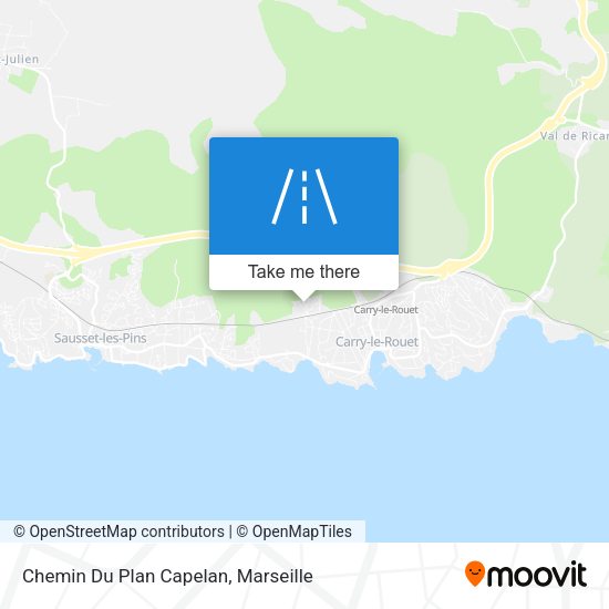 Chemin Du Plan Capelan map