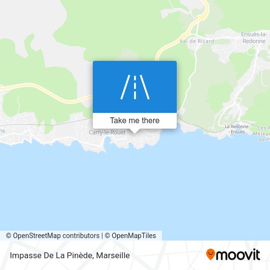 Impasse De La Pinède map