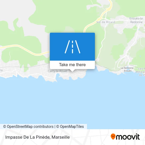 Impasse De La Pinède map