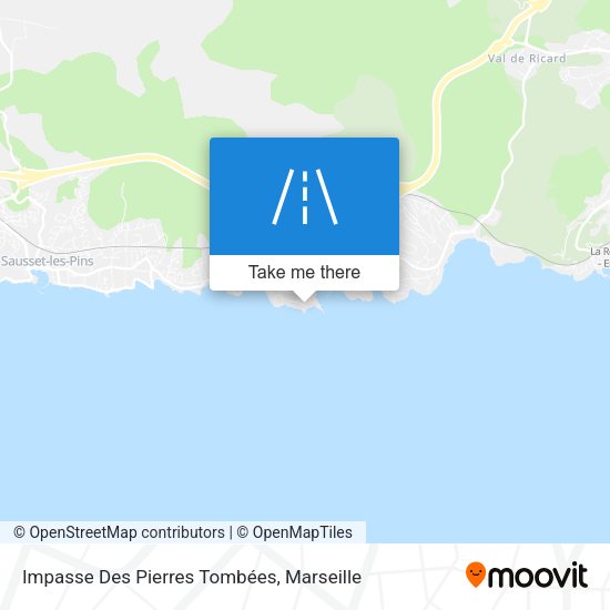 Impasse Des Pierres Tombées map