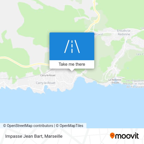 Impasse Jean Bart map