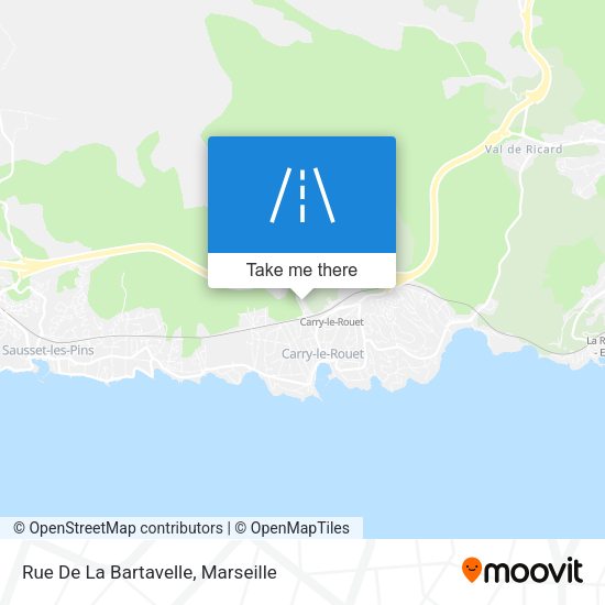 Rue De La Bartavelle map