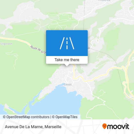 Avenue De La Marne map
