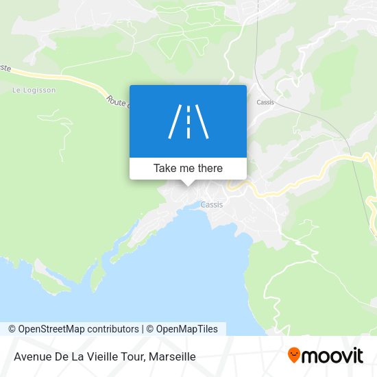 Avenue De La Vieille Tour map