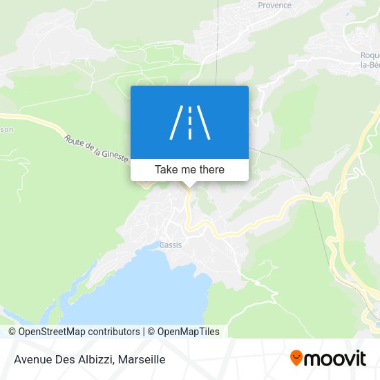 Avenue Des Albizzi map