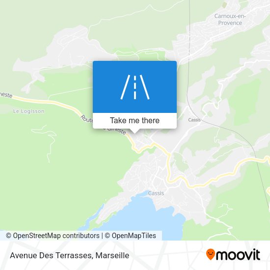 Avenue Des Terrasses map