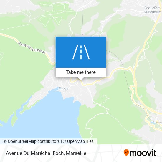 Avenue Du Maréchal Foch map