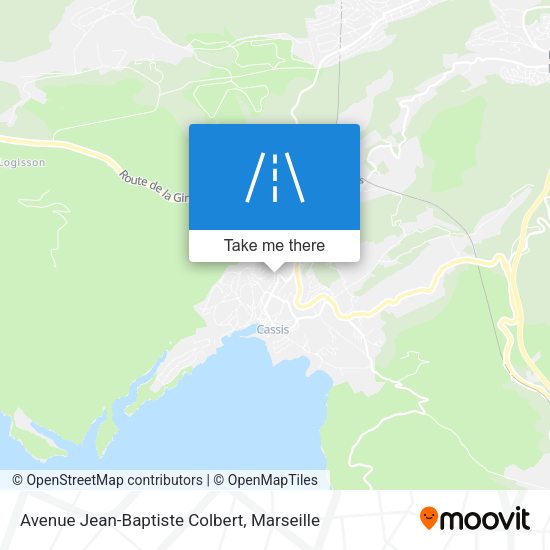 Avenue Jean-Baptiste Colbert map