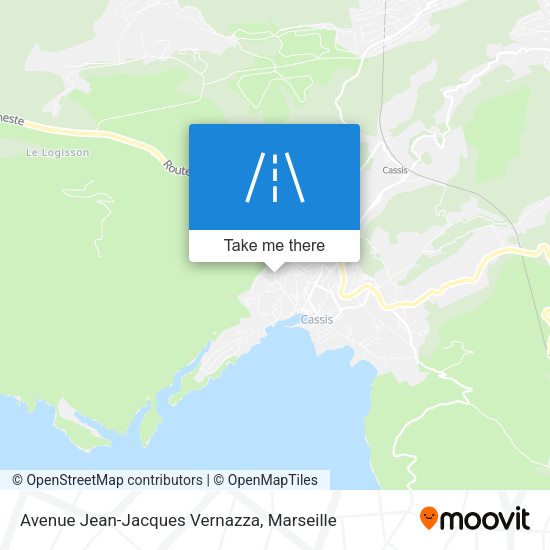 Avenue Jean-Jacques Vernazza map