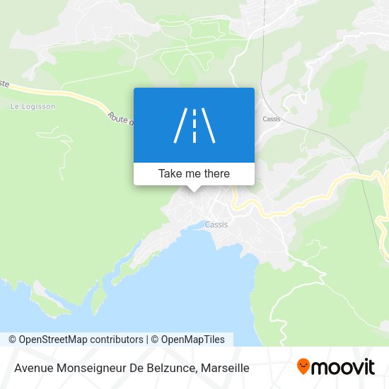 Avenue Monseigneur De Belzunce map