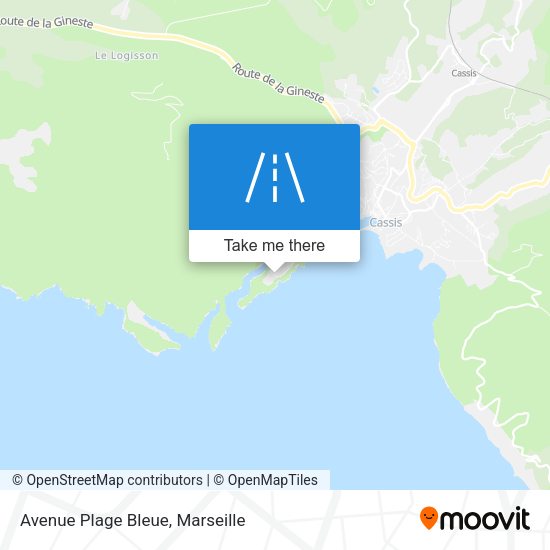 Avenue Plage Bleue map