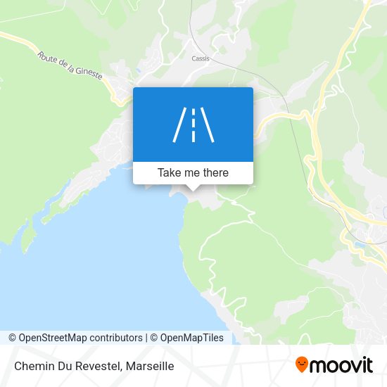 Chemin Du Revestel map