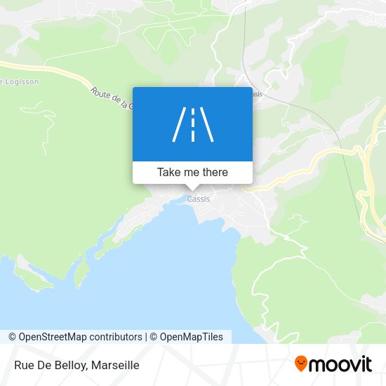 Rue De Belloy map