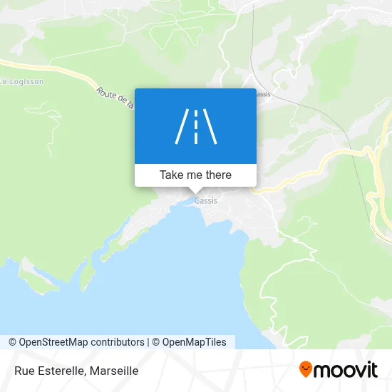 Rue Esterelle map