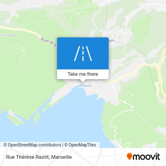 Rue Thérèse Rastit map
