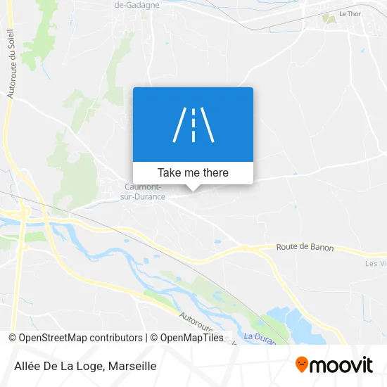 Allée De La Loge map