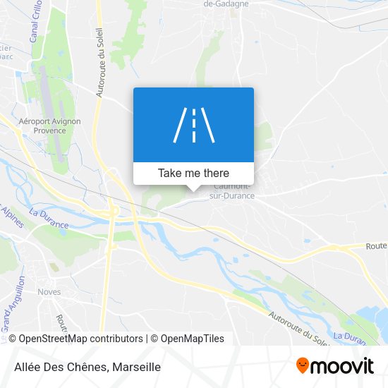 Allée Des Chênes map