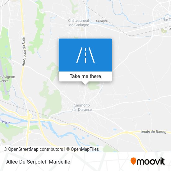 Allée Du Serpolet map